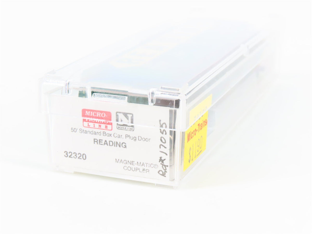 N Scale Micro-Trains MTL 32320 RDG Reading 50&#39; Standard Boxcar #17055