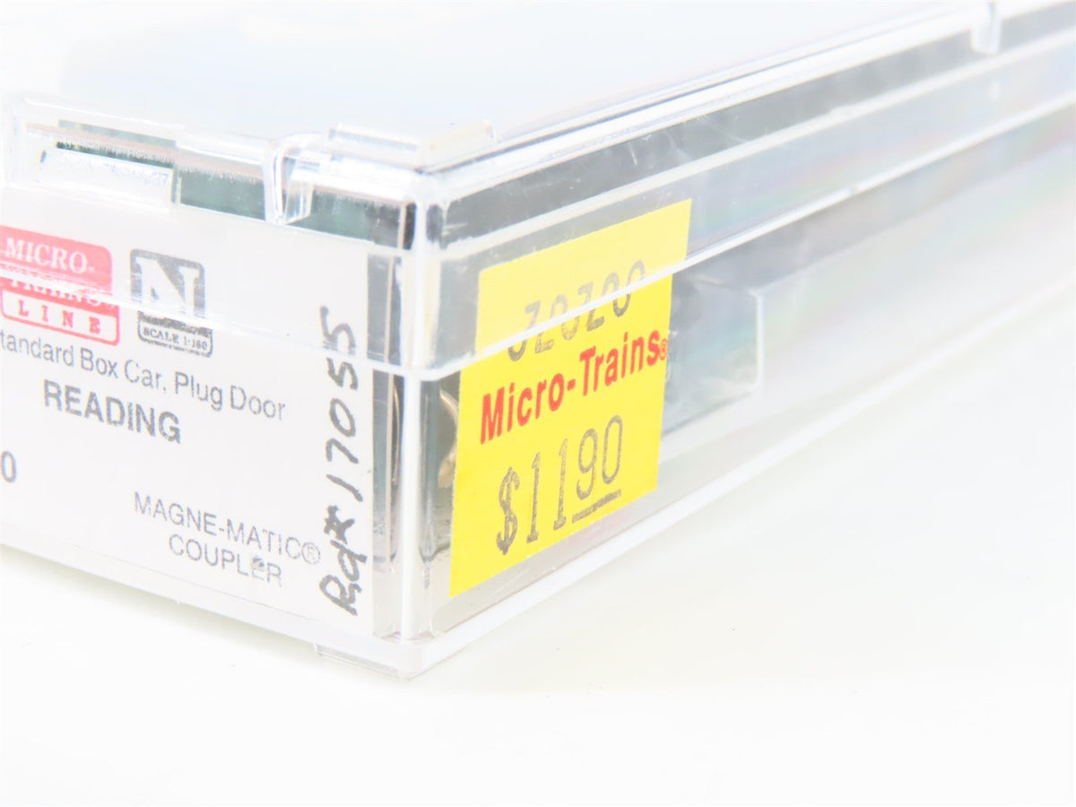 N Scale Micro-Trains MTL 32320 RDG Reading 50&#39; Standard Boxcar #17055
