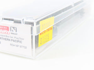 N Scale Micro-Trains MTL 32200 NP Northern Pacific 50' Standard Boxcar #97732