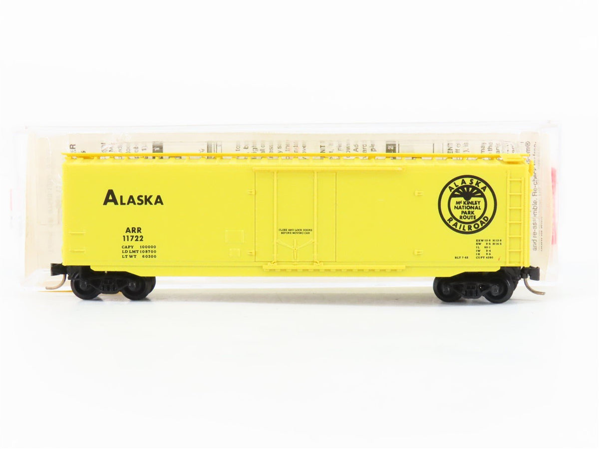 N Micro-Trains MTL 32100 ARR Alaska &quot;McKinley National Park&quot; 50&#39; Boxcar #11722