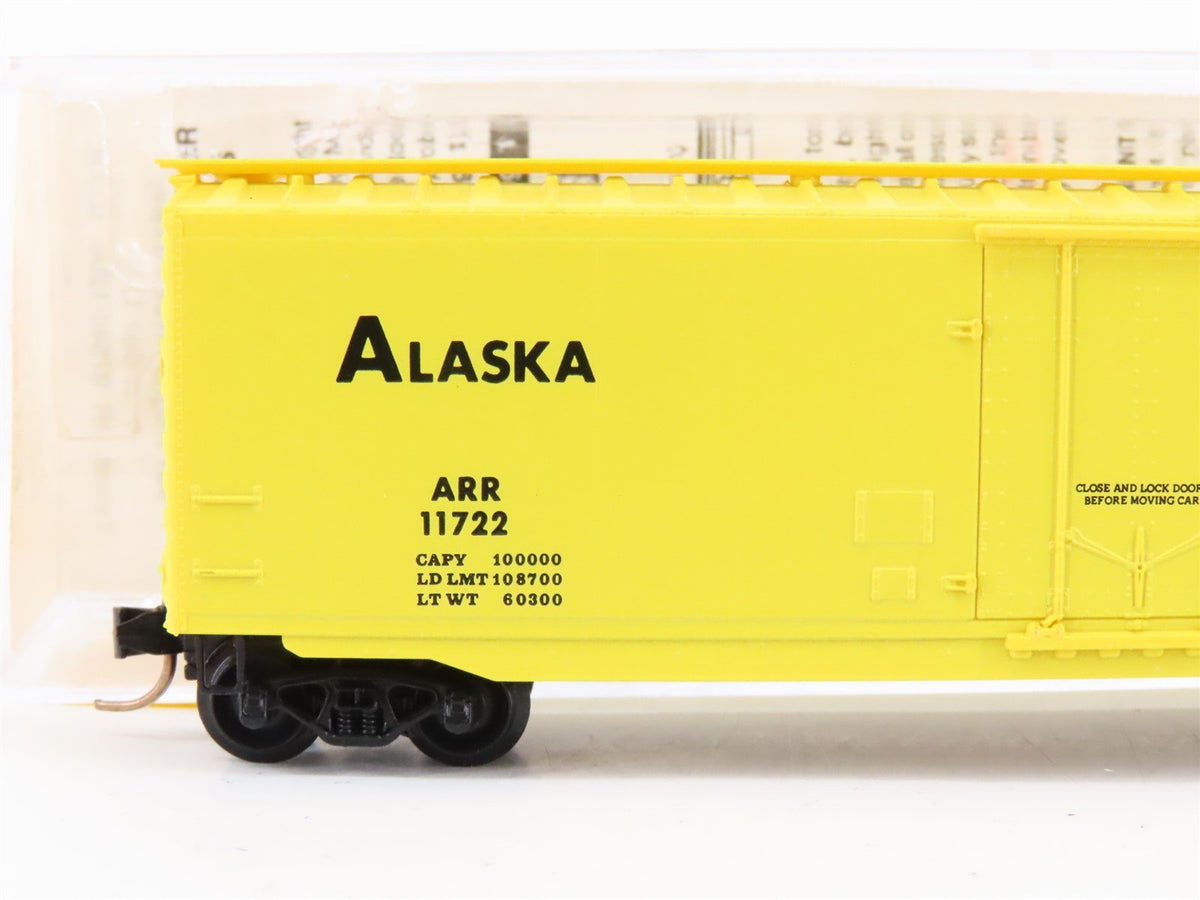 N Micro-Trains MTL 32100 ARR Alaska &quot;McKinley National Park&quot; 50&#39; Boxcar #11722