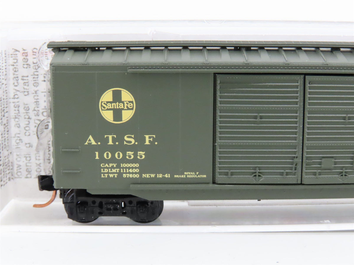 N Scale Micro-Trains MTL 34270 ATSF Railway &quot;Scout West&quot; 50&#39; Boxcar #10055