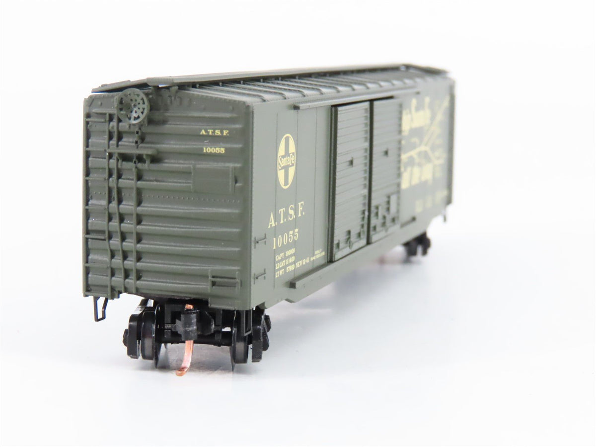 N Scale Micro-Trains MTL 34270 ATSF Railway &quot;Scout West&quot; 50&#39; Boxcar #10055