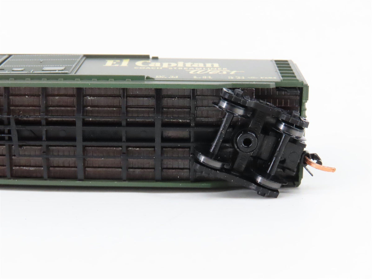 N Scale Micro-Trains MTL 34280 ATSF Railway &quot;El Capitan West&quot; 50&#39; Boxcar #10055