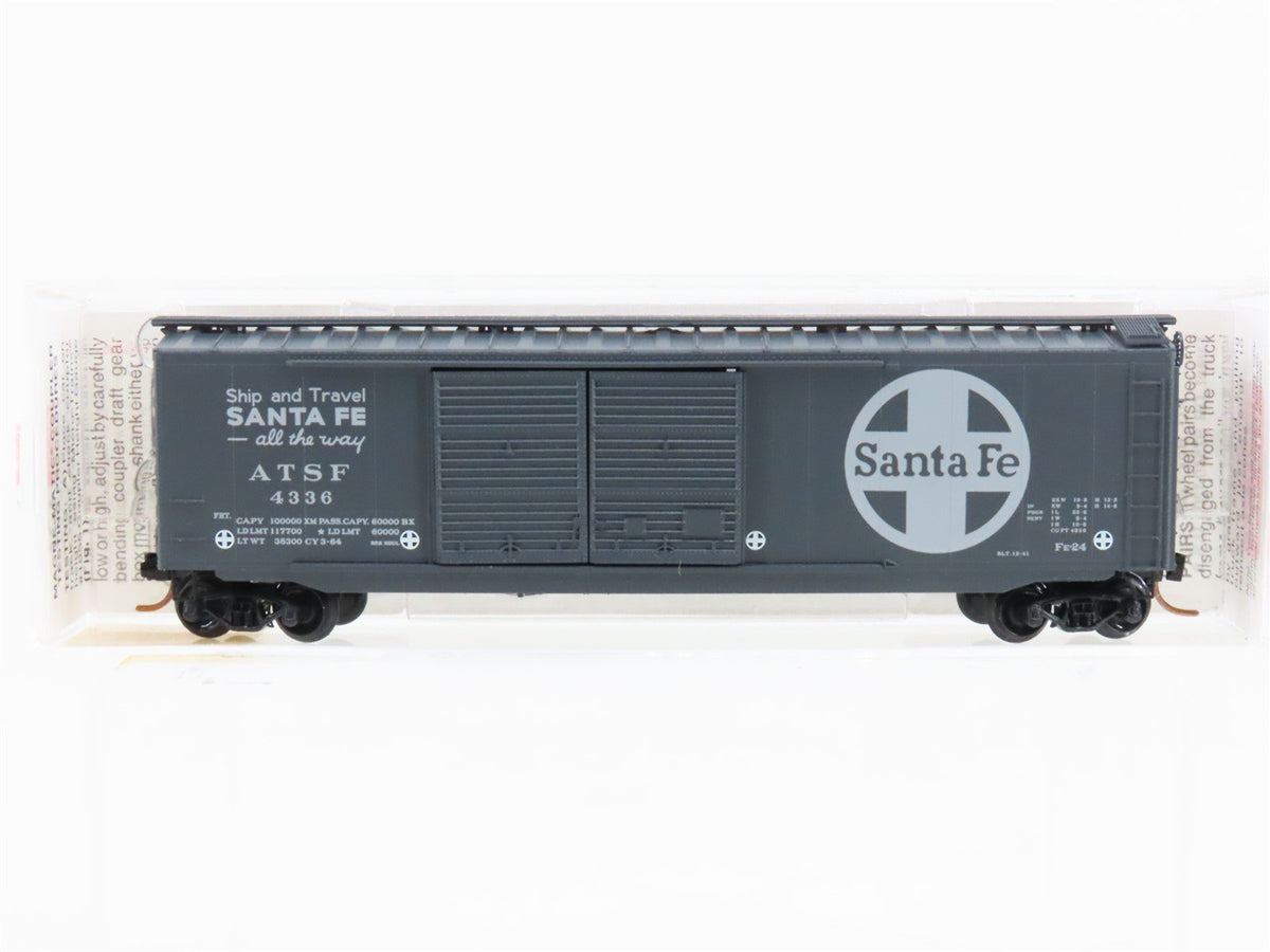 N Scale Micro-Trains MTL 34250 ATSF Santa Fe 50&#39; Standard Boxcar #4336