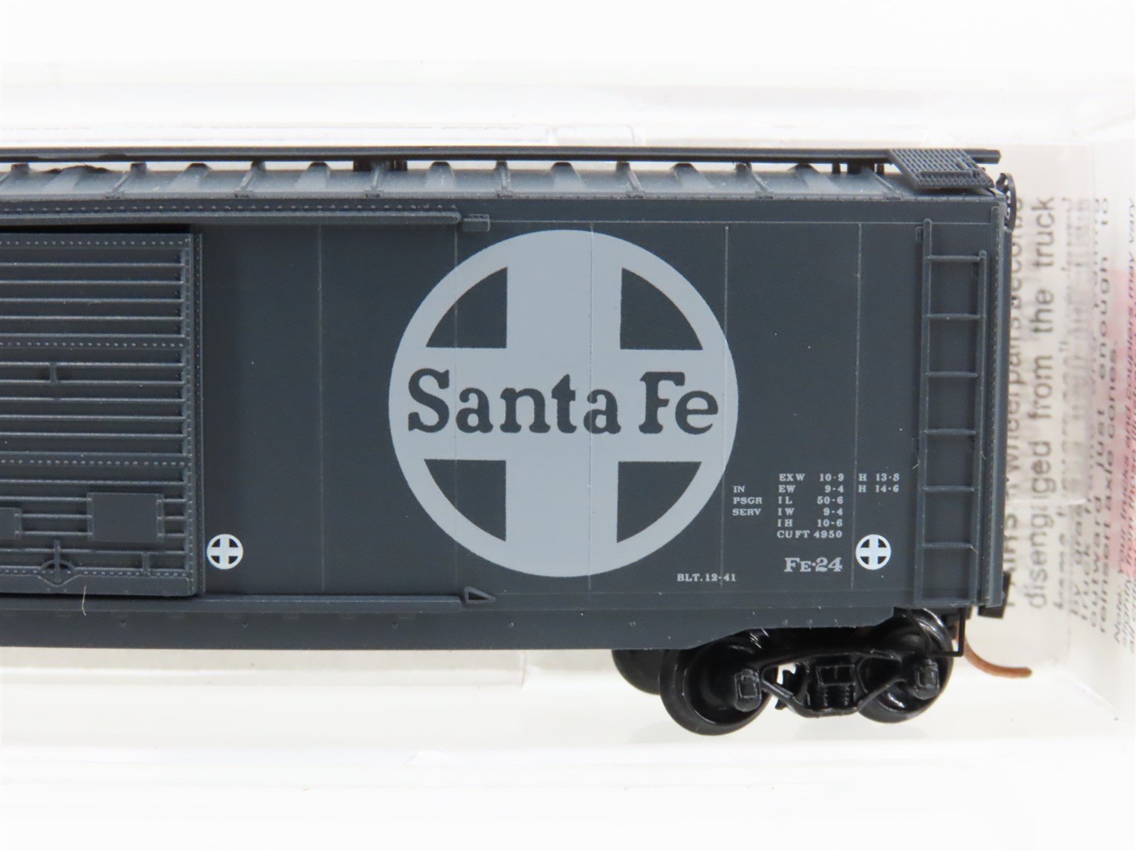 N Scale Micro-Trains MTL 34250 ATSF Santa Fe 50' Standard Boxcar #4336