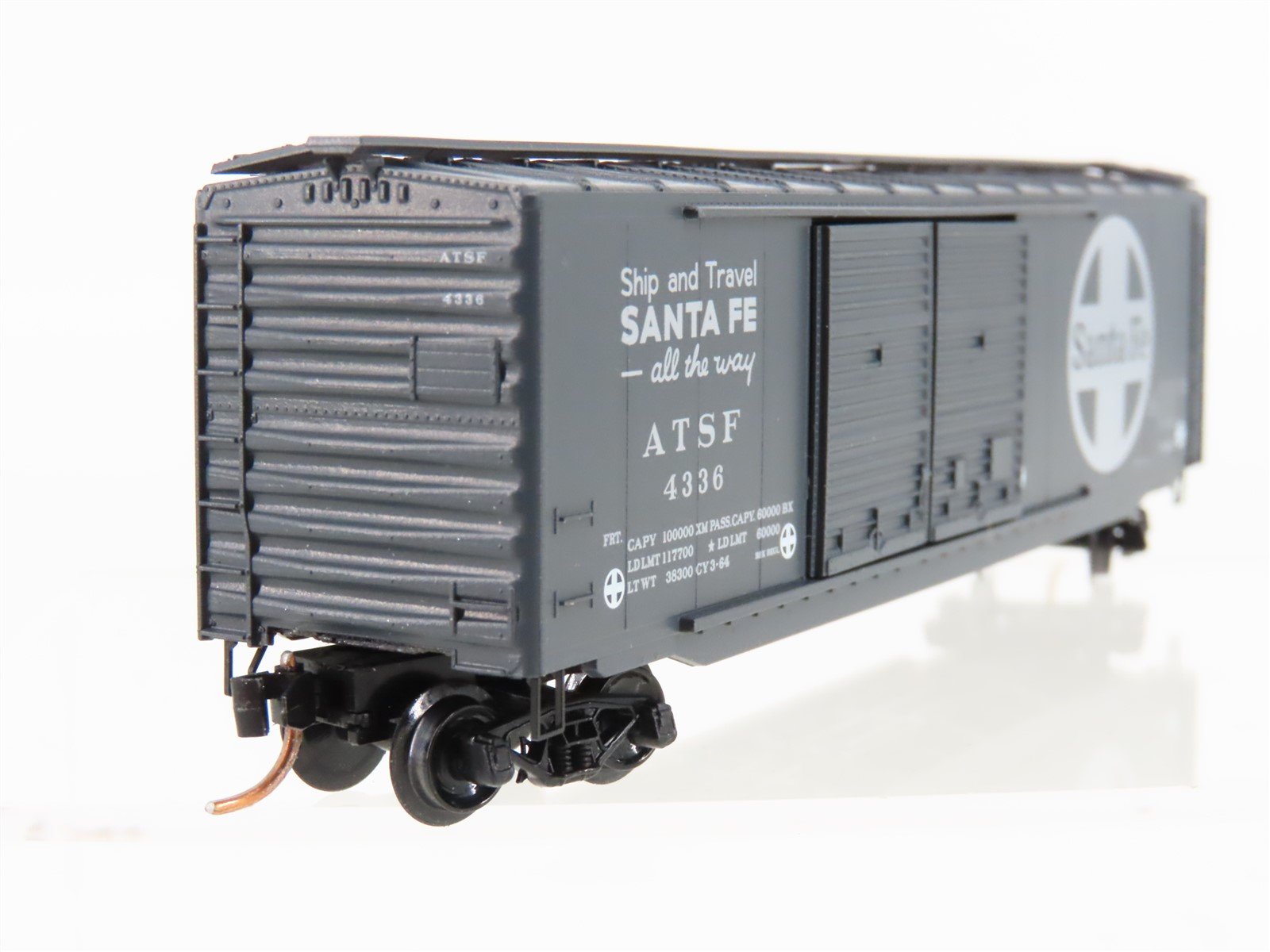 N Scale Micro-Trains MTL 34250 ATSF Santa Fe 50' Standard Boxcar #4336