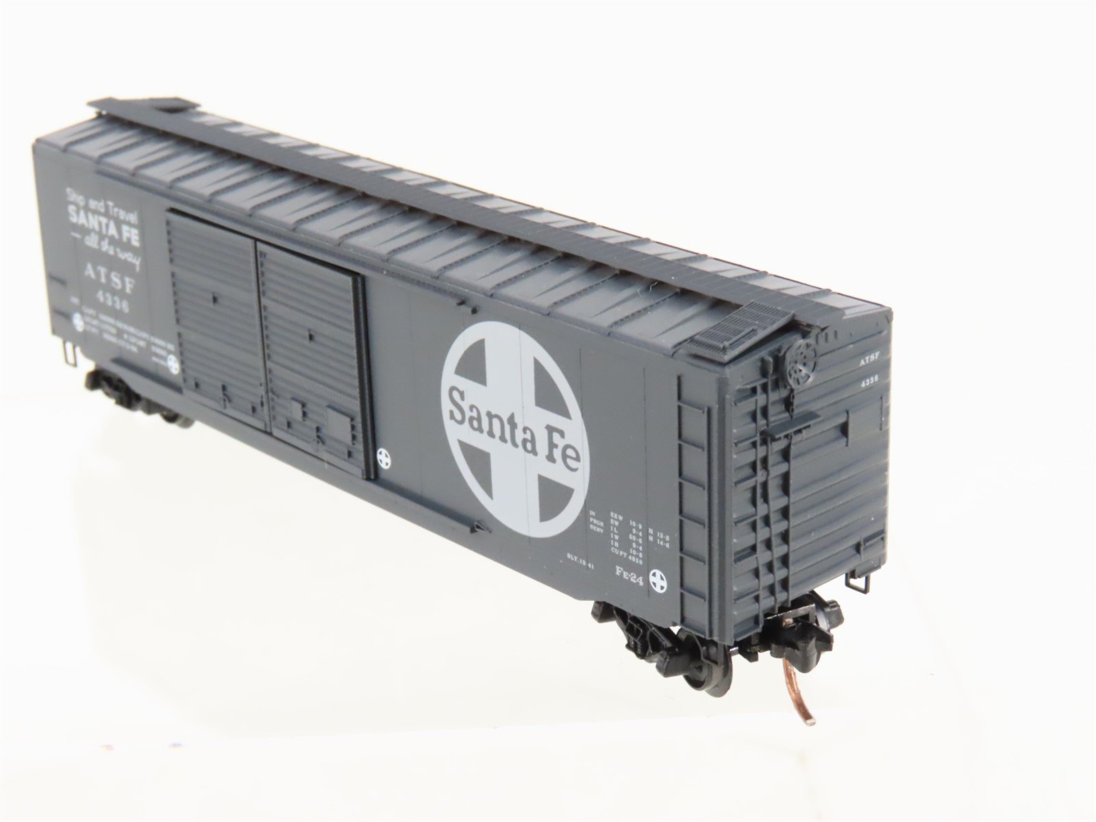N Scale Micro-Trains MTL 34250 ATSF Santa Fe 50' Standard Boxcar #4336