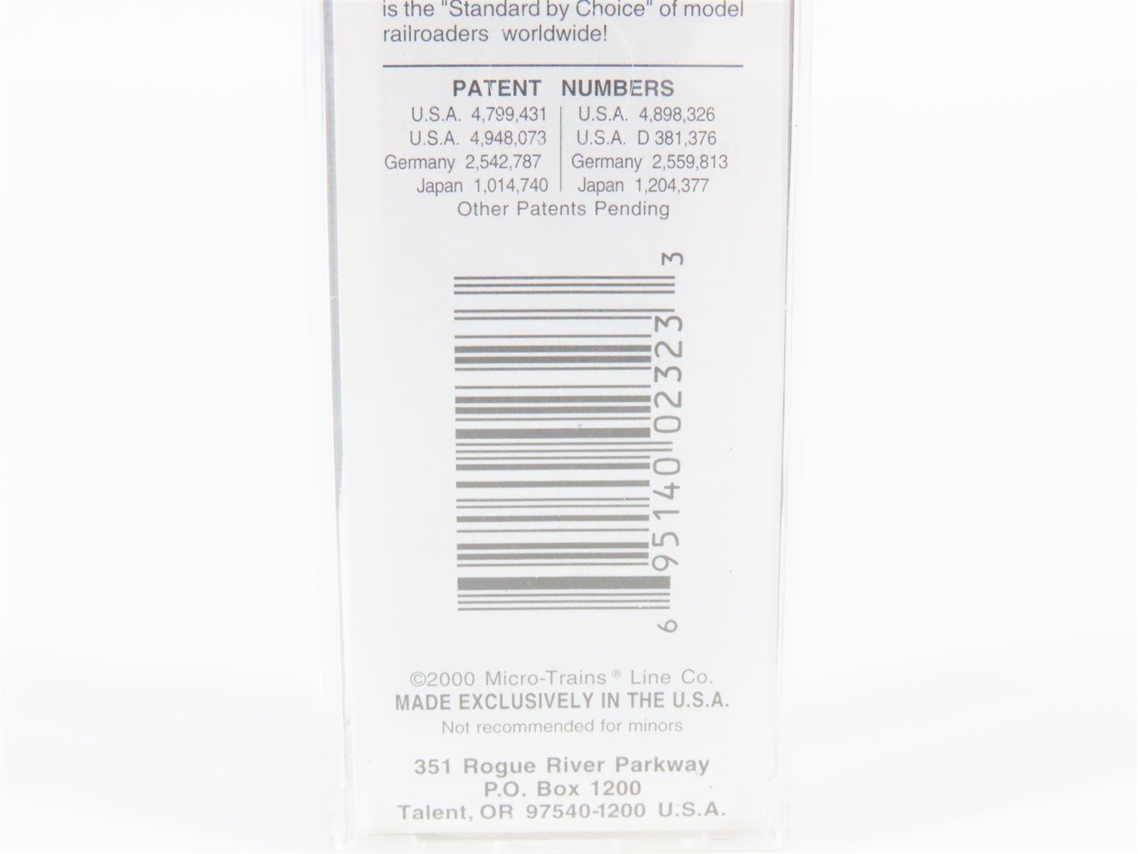 N Scale Micro-Trains MTL 34250 ATSF Santa Fe 50' Standard Boxcar #4336