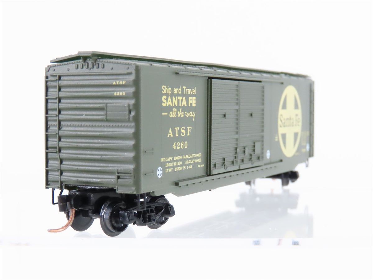 N Scale Micro-Trains MTL 34240 ATSF Santa Fe 50&#39; Standard Boxcar #4260