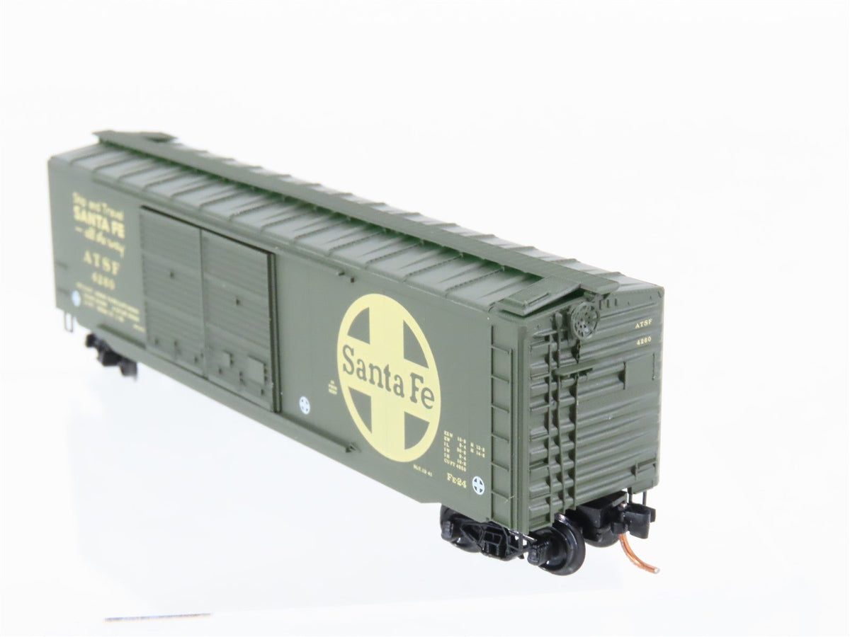 N Scale Micro-Trains MTL 34240 ATSF Santa Fe 50&#39; Standard Boxcar #4260