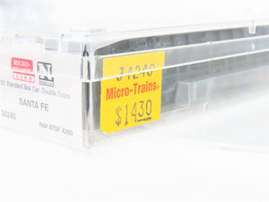 N Scale Micro-Trains MTL 34240 ATSF Santa Fe 50' Standard Boxcar #4260