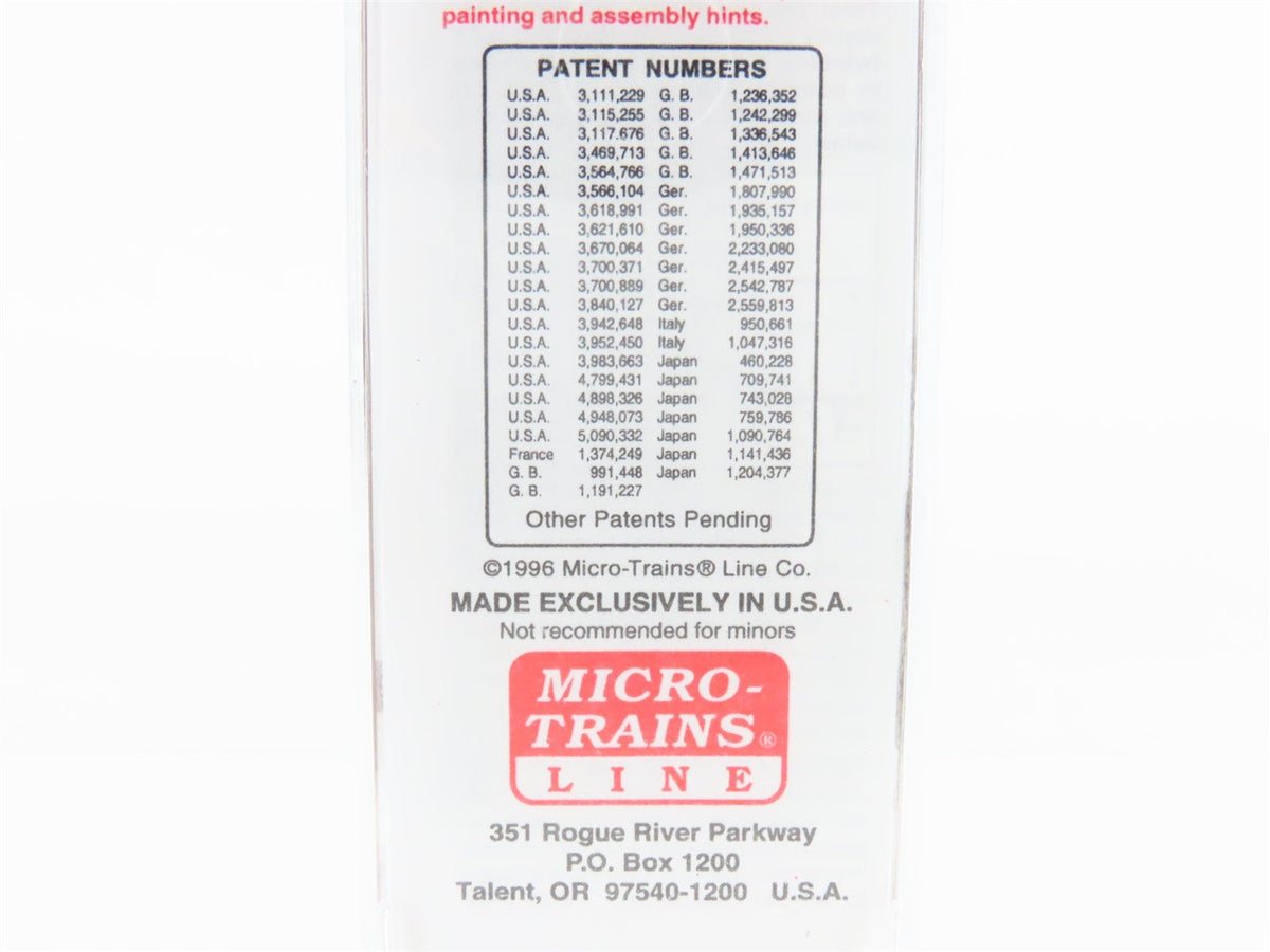 N Micro-Trains MTL 34220 NYC New York Central &quot;Early Bird&quot; 50&#39; Boxcar #45390