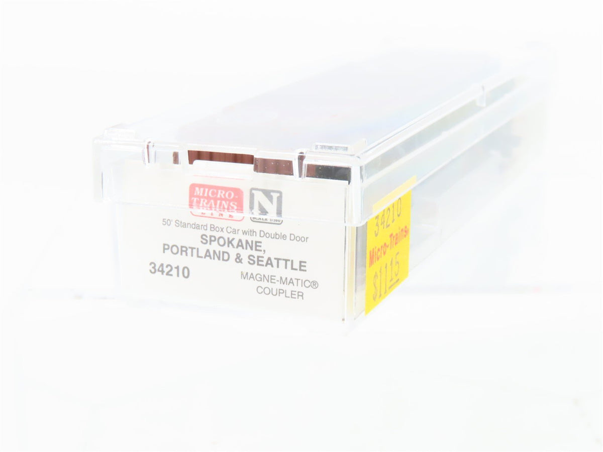 N Micro-Trains MTL 34210 SP&amp;S Seattle Portland &amp; Seattle 50&#39; Boxcar #14339