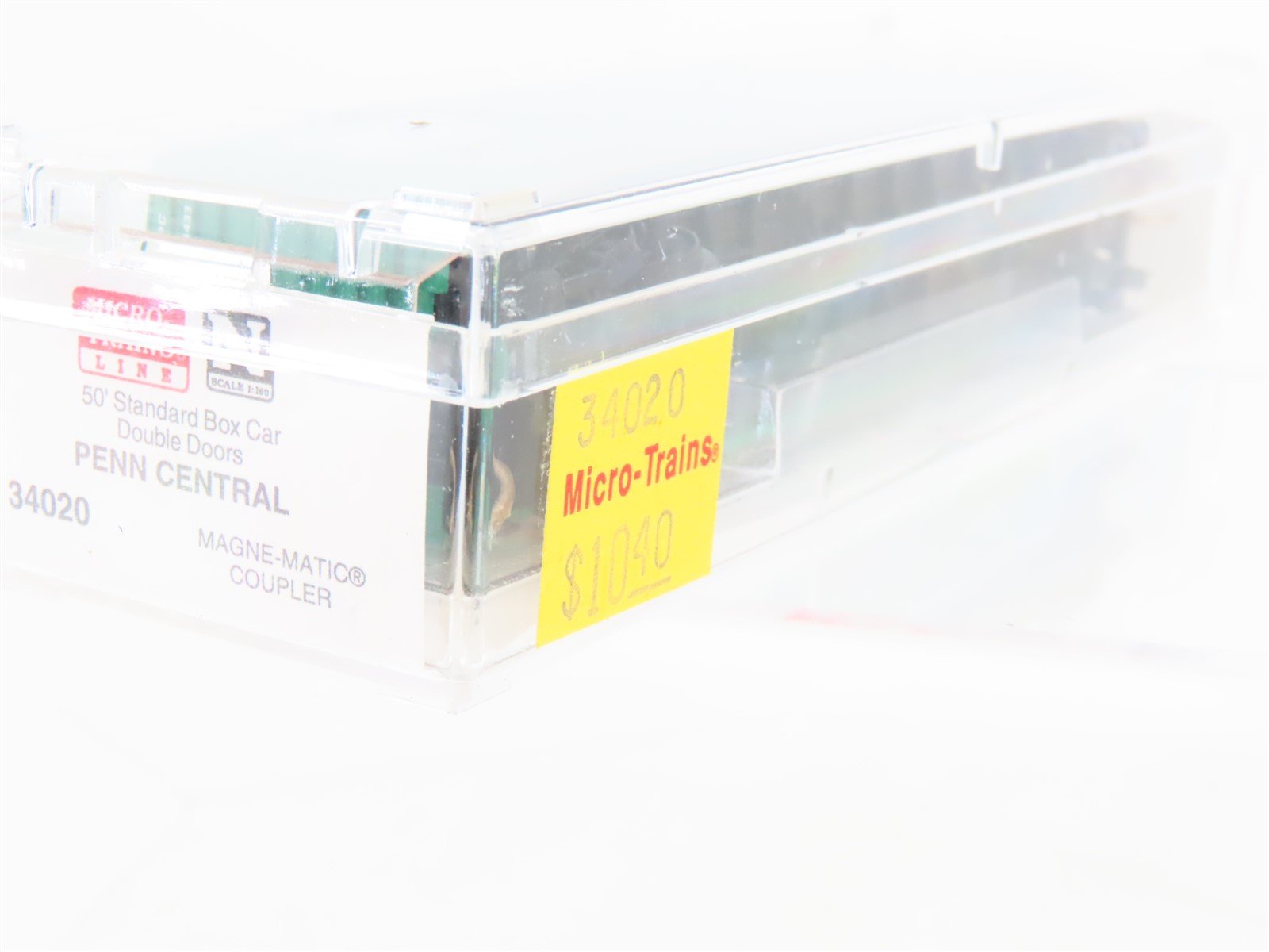 N Scale Micro-Trains MTL 34020 PC Penn Central 50' Standard Boxcar #174433