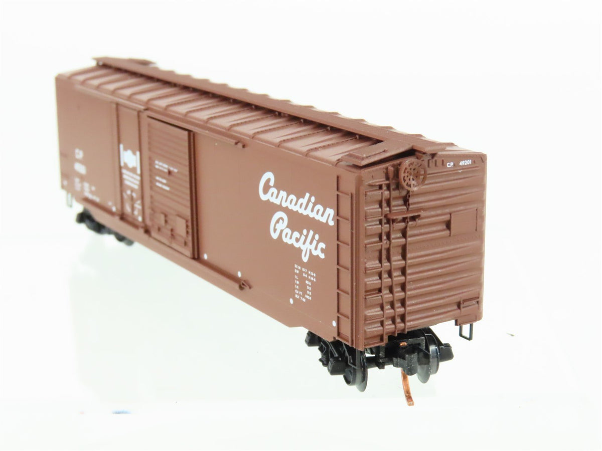 N Scale Micro-Trains MTL 33140 CP Canadian Pacific 50&#39; Standard Boxcar #49201