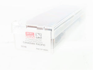 N Scale Micro-Trains MTL 33140 CP Canadian Pacific 50' Standard Boxcar #49201