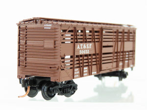 N Scale Micro-Trains MTL 35080 ATSF Santa Fe 40' Dispatch Stock Car #50652