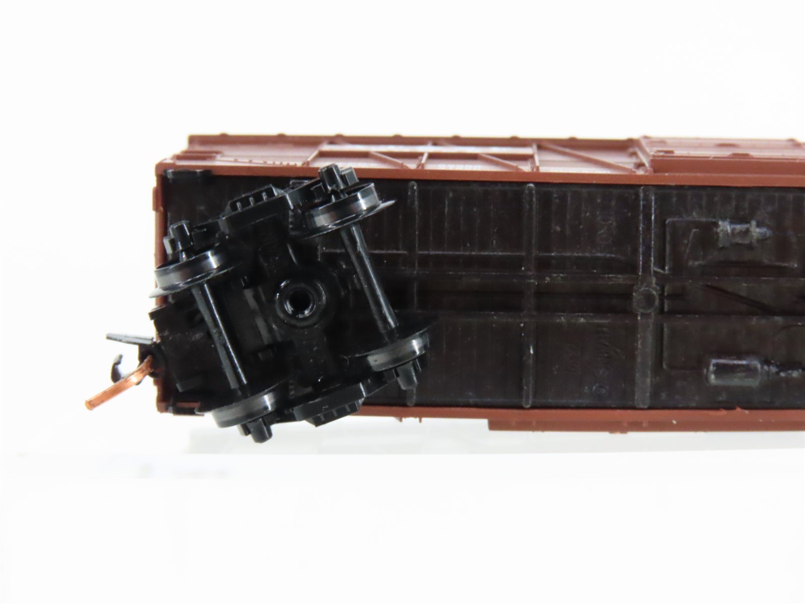 N Scale Micro-Trains MTL 35080 ATSF Santa Fe 40' Dispatch Stock Car #50652