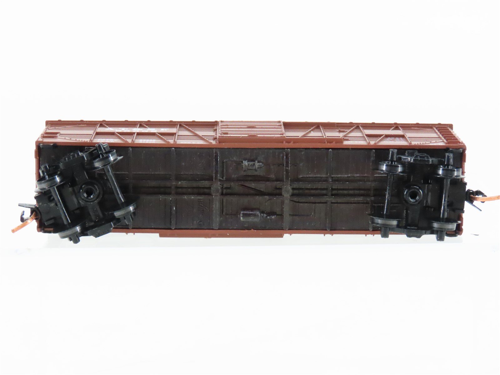 N Scale Micro-Trains MTL 35080 ATSF Santa Fe 40' Dispatch Stock Car #50652