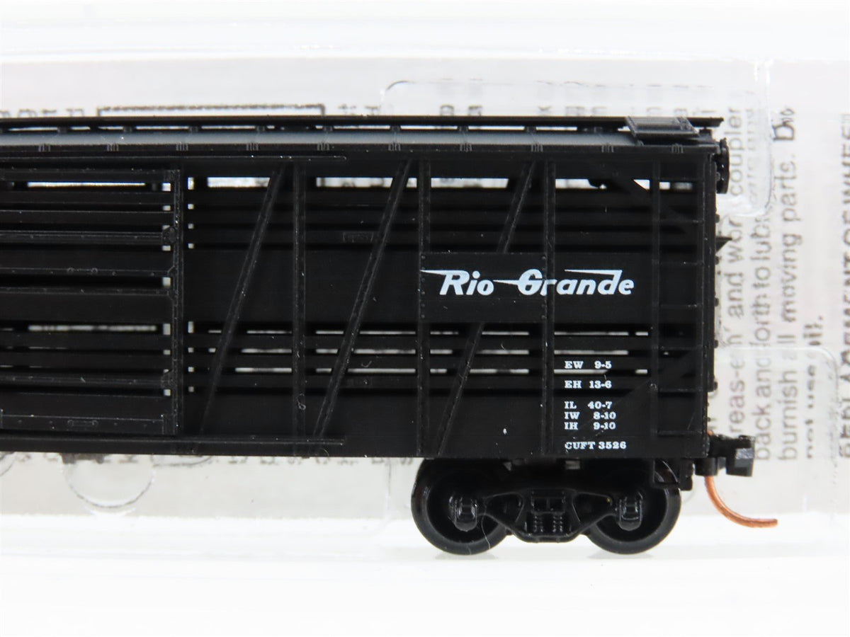N Scale Micro-Trains MTL 35090 DRGW Rio Grande 40&#39; Dispatch Stock Car #36413