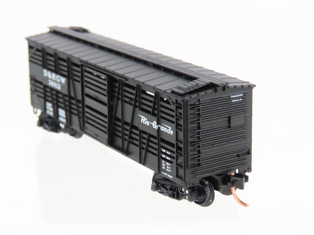 N Scale Micro-Trains MTL 35090 DRGW Rio Grande 40&#39; Dispatch Stock Car #36413