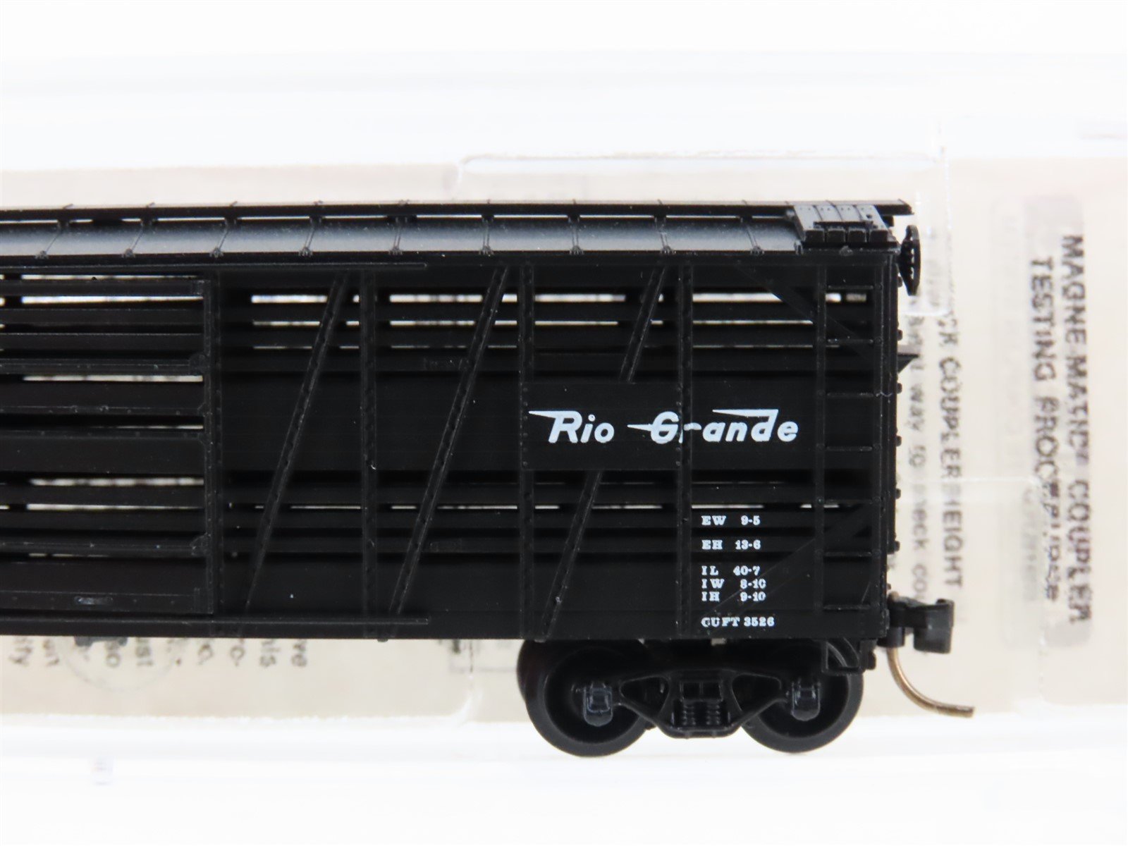 N Scale Micro-Trains MTL 35090 DRGW Rio Grande 40' Dispatch Stock Car #36428
