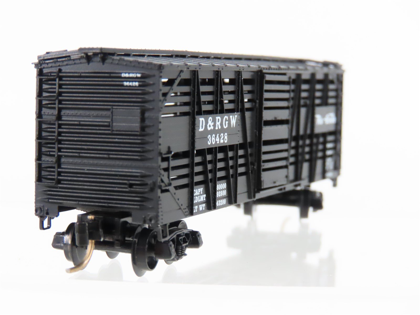 N Scale Micro-Trains MTL 35090 DRGW Rio Grande 40' Dispatch Stock Car #36428
