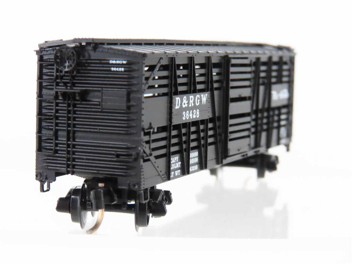 N Scale Micro-Trains MTL 35090 DRGW Rio Grande 40&#39; Dispatch Stock Car #36428