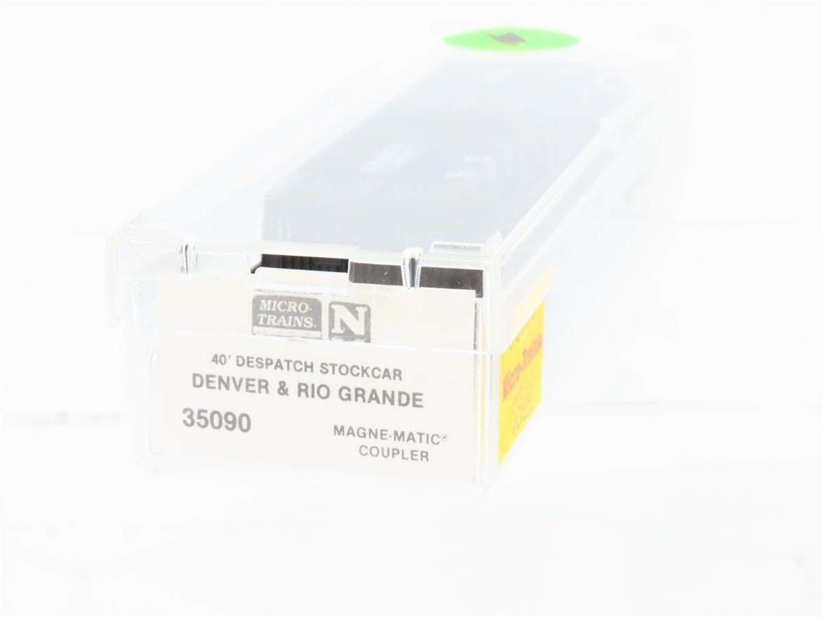 N Scale Micro-Trains MTL 35090 DRGW Rio Grande 40&#39; Dispatch Stock Car #36428