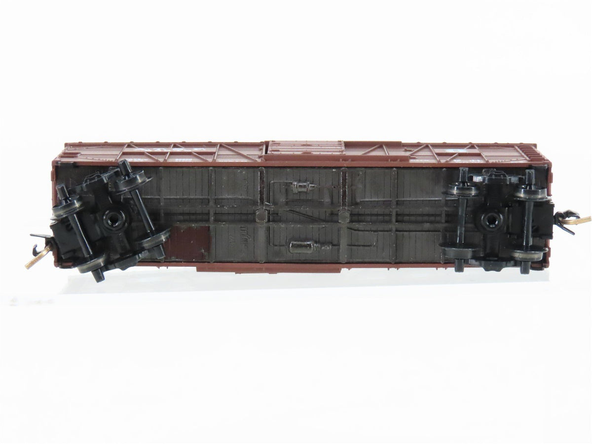 N Scale Micro-Trains MTL 35080 ATSF Santa Fe 40&#39; Dispatch Stock Car #50648