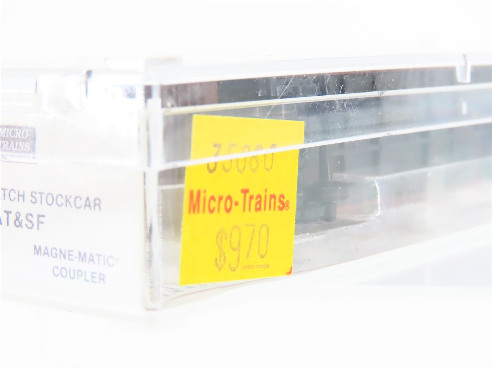 N Scale Micro-Trains MTL 35080 ATSF Santa Fe 40' Dispatch Stock Car #50648