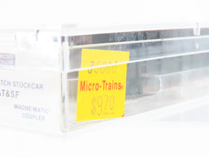 N Scale Micro-Trains MTL 35080 ATSF Santa Fe 40' Dispatch Stock Car #50648