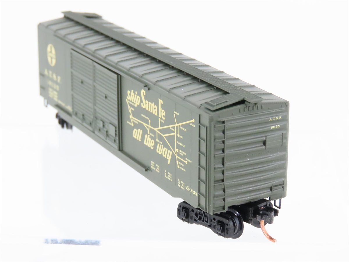 N Scale Micro-Trains MTL 34290 ATSF &quot;Super Chief California&quot; 50&#39; Boxcar #10135