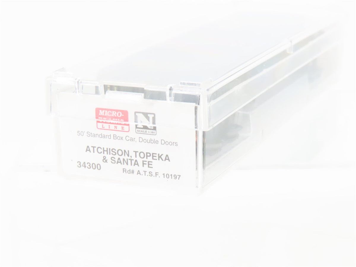 N Scale Micro-Trains MTL 34300 ATSF Santa Fe &quot;Chief West&quot; 50&#39; Boxcar #10197