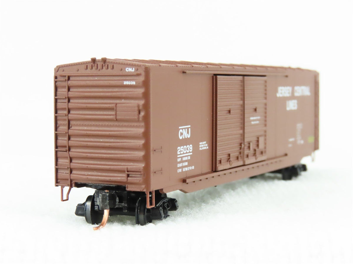 N Scale Micro-Trains MTL 37040 CNJ Jersey Central 50&#39; Standard Boxcar #25039