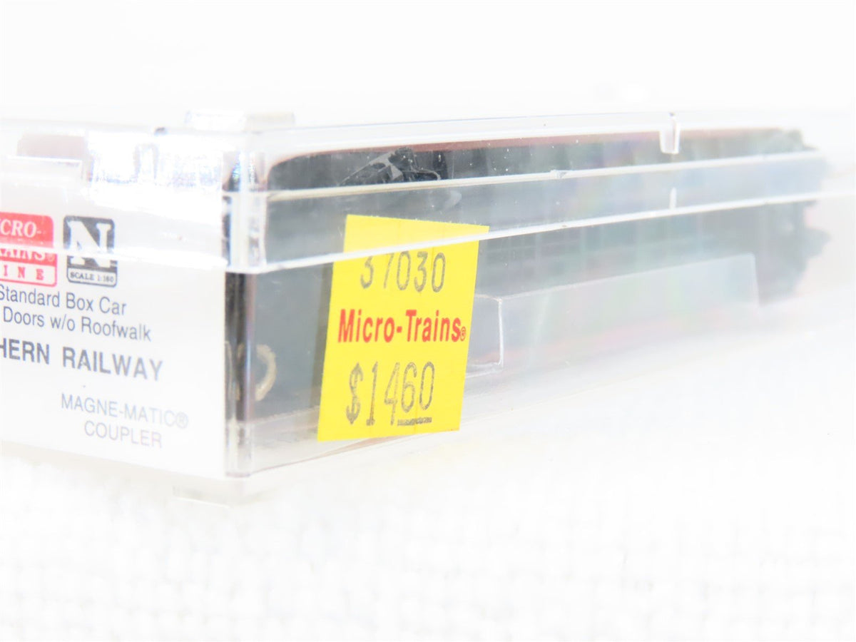 N Scale Micro-Trains MTL 37030 Southern &quot;Green Light&quot; 50&#39; Standard Boxcar #43036