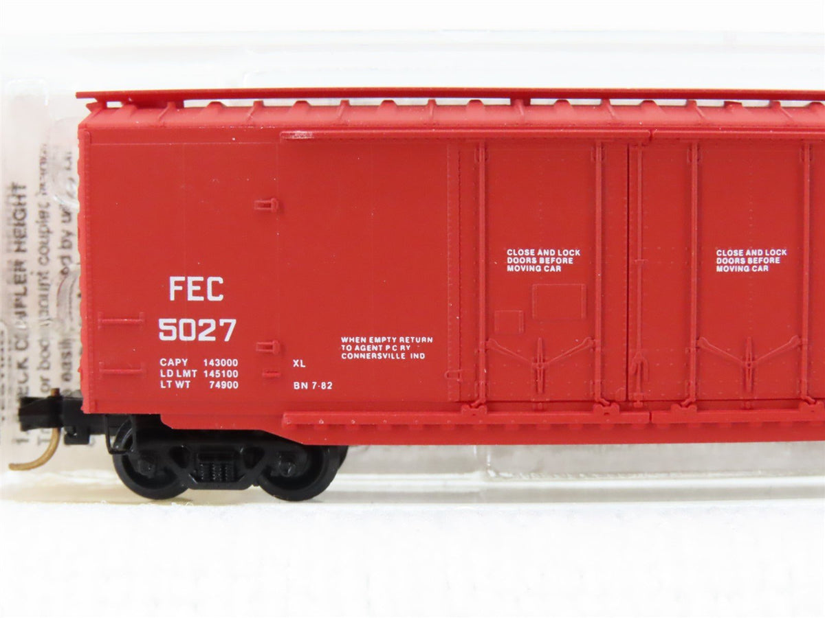 N Scale Micro-Trains MTL 36060 FEC Florida East Coast 50&#39; Boxcar #5027
