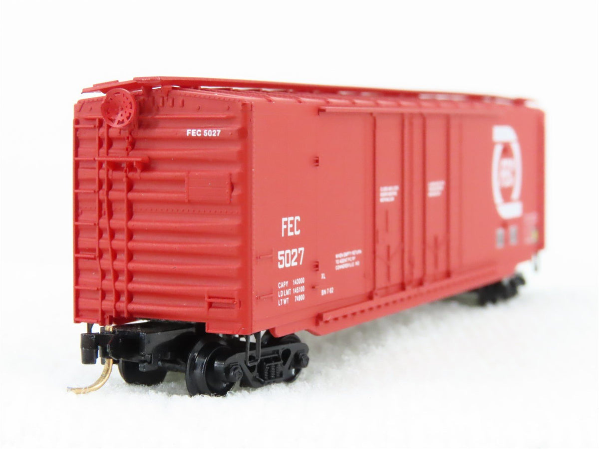 N Scale Micro-Trains MTL 36060 FEC Florida East Coast 50&#39; Boxcar #5027