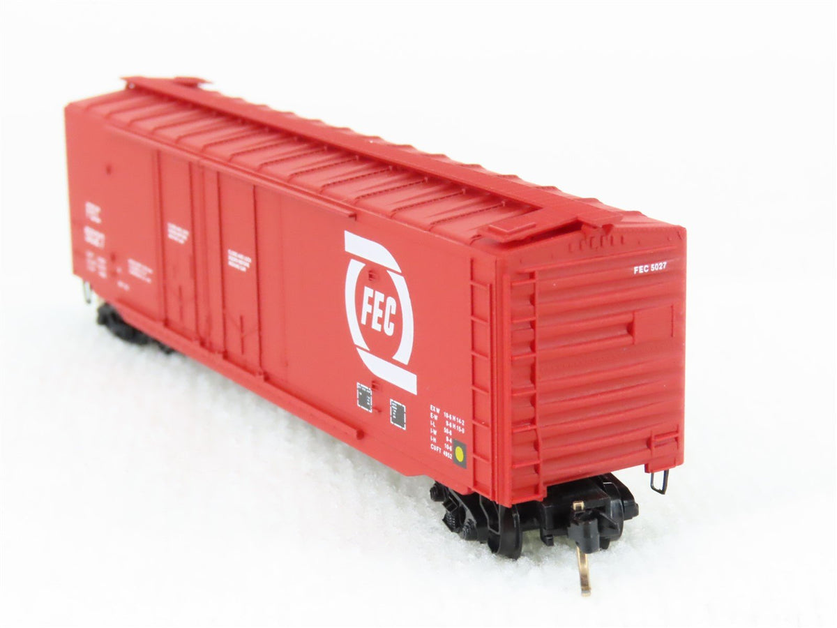 N Scale Micro-Trains MTL 36060 FEC Florida East Coast 50&#39; Boxcar #5027