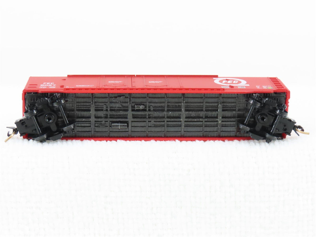 N Scale Micro-Trains MTL 36060 FEC Florida East Coast 50&#39; Boxcar #5027