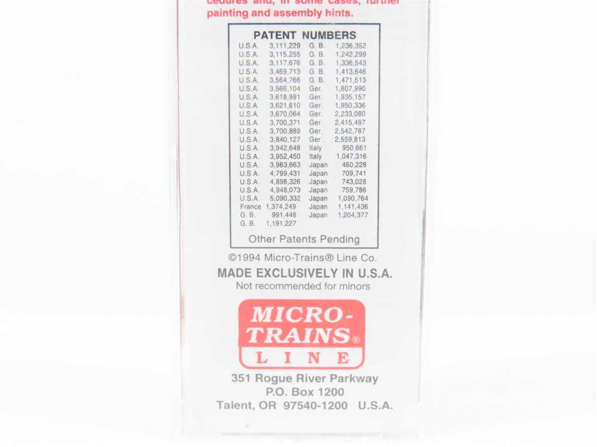 N Scale Micro-Trains MTL 36060 FEC Florida East Coast 50&#39; Boxcar #5027