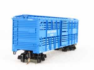 N Scale Micro-Trains MTL 35170 GN Big Sky Blue 40' Despatch Stock Car #56385