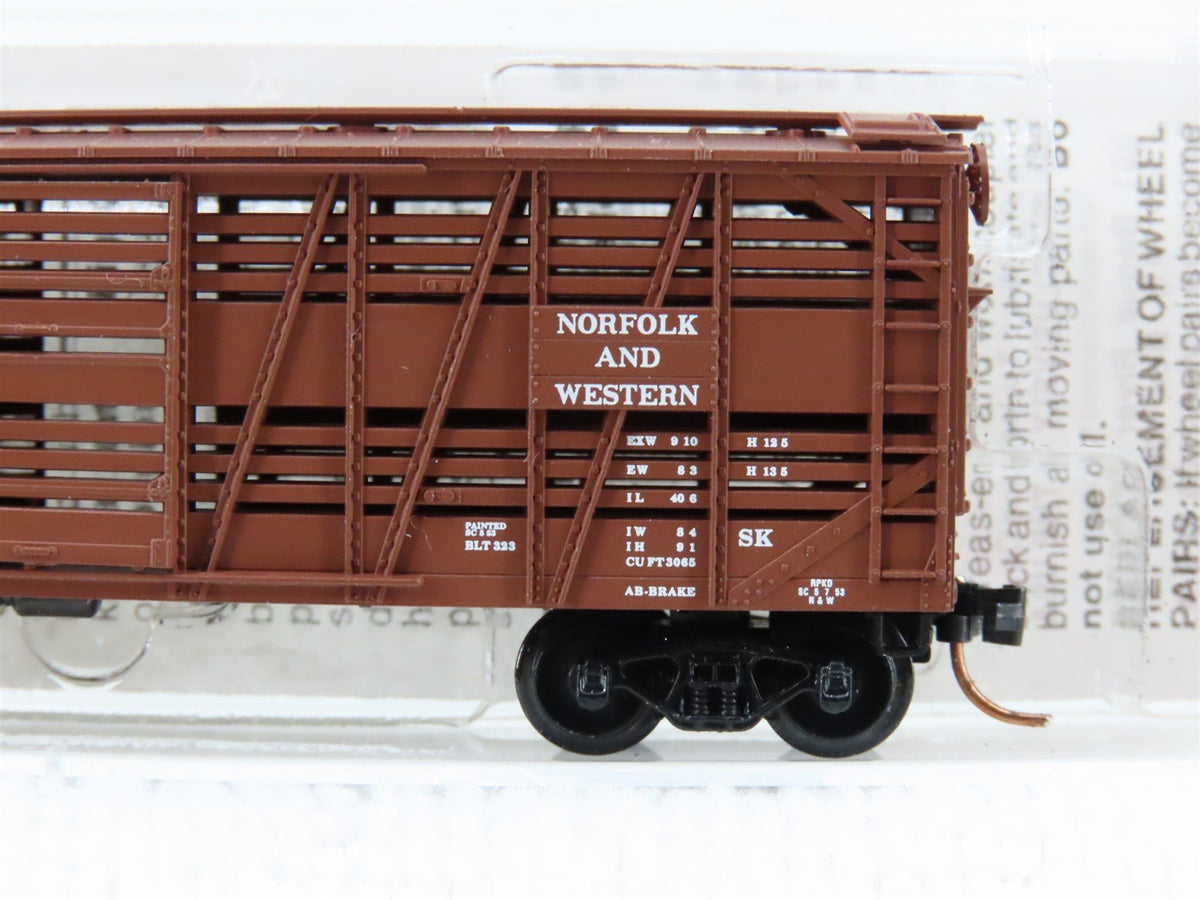 N Scale Micro-Trains MTL 35150 N&amp;W Norfolk Western 40&#39; Despatch Stock Car #33000
