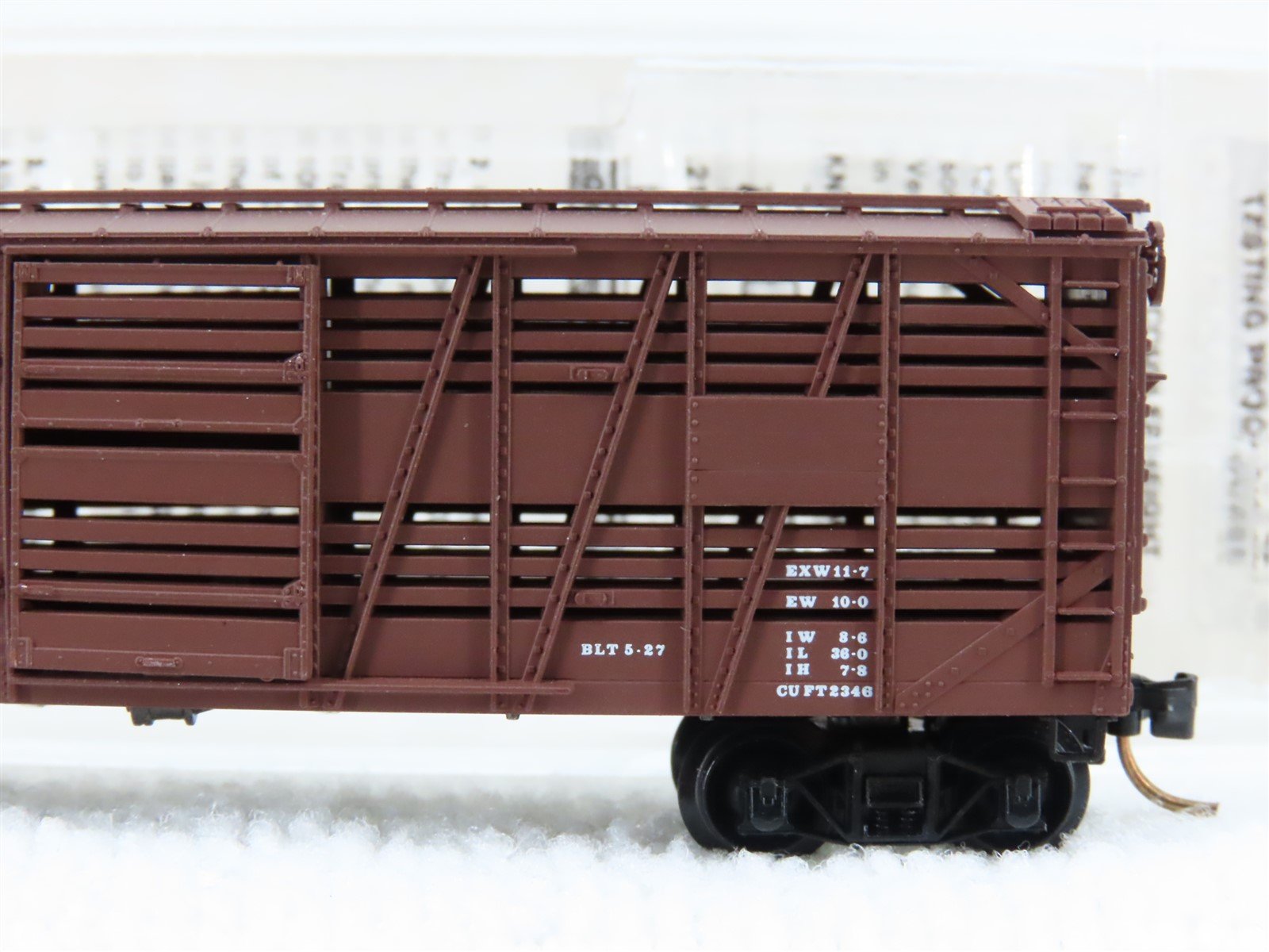 N Scale Micro-Trains MTL 35140 SOO Line 40' Despatch Stock Car #29630