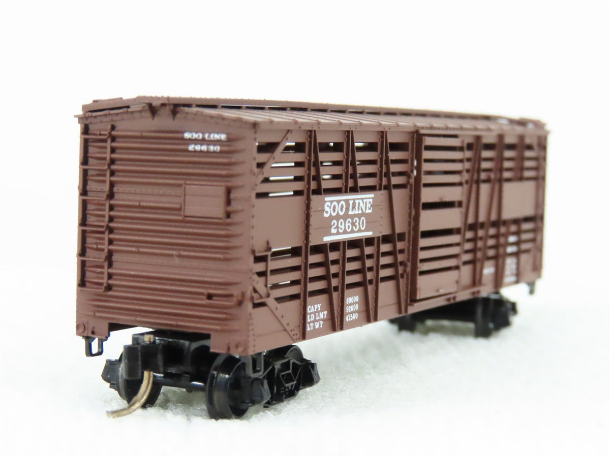 N Scale Micro-Trains MTL 35140 SOO Line 40&#39; Despatch Stock Car #29630