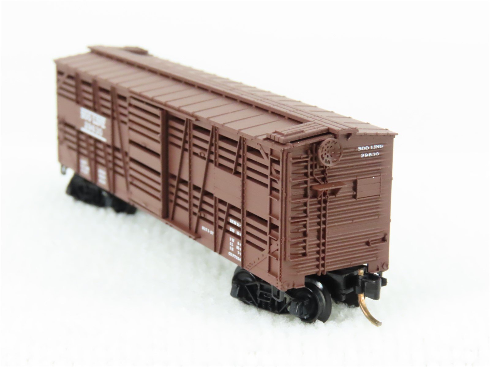 N Scale Micro-Trains MTL 35140 SOO Line 40' Despatch Stock Car #29630