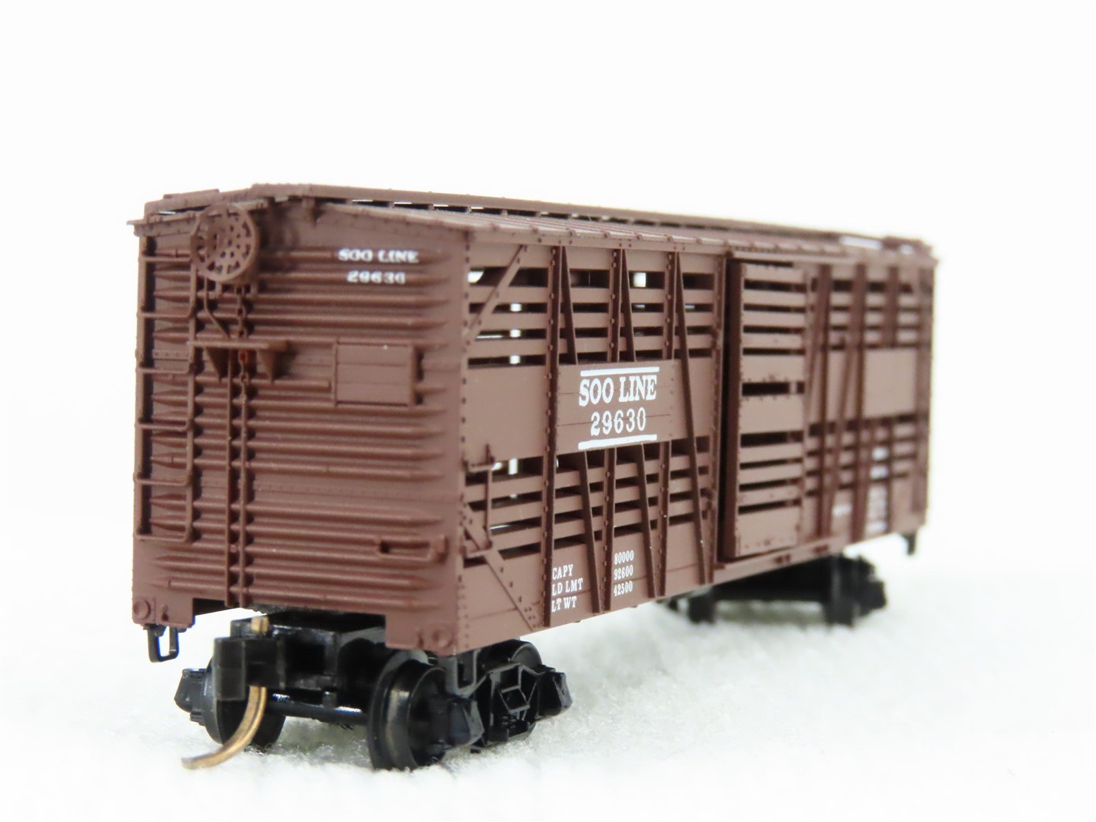 N Scale Micro-Trains MTL 35140 SOO Line 40' Despatch Stock Car #29630