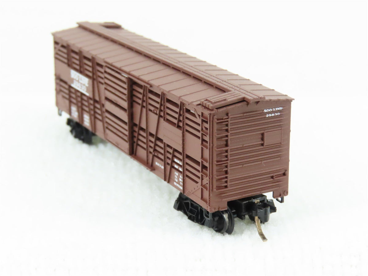 N Scale Micro-Trains MTL 35140 SOO Line 40&#39; Despatch Stock Car #29630