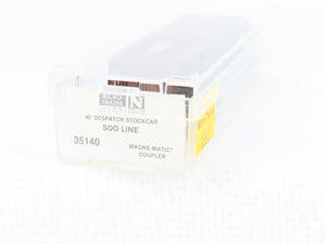 N Scale Micro-Trains MTL 35140 SOO Line 40' Despatch Stock Car #29630